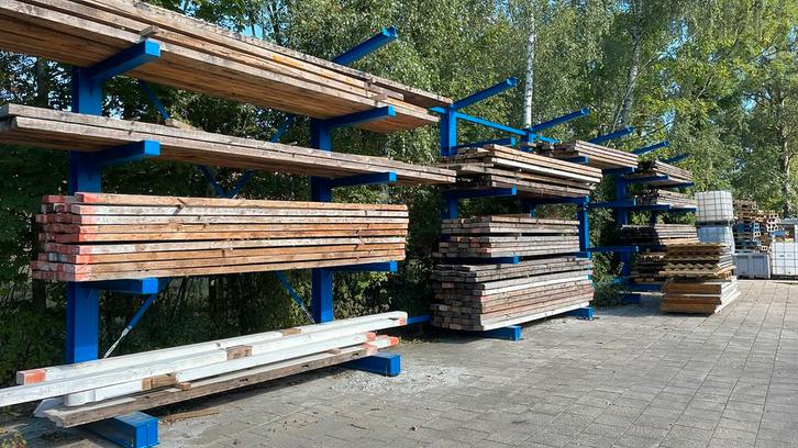 Diverse balken gordingen zie omschrijving, Tuin en Terras, Palen, Balken en Planken, Gebruikt, Balken, 250 cm of meer, Ophalen