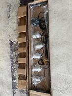 Hanglamp Qazqa Cavoba HL 5 donkergrijs/zwart, Ophalen, Nieuw, Overige materialen, 75 cm of meer