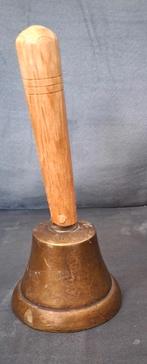 oude tafelbel bel dinerbel nr. 12 messing gemerkt 18cm, Antiek en Kunst, Ophalen of Verzenden