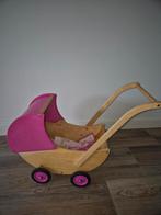 Houten poppenwagen., Ophalen of Verzenden, Duw- of Trekspeelgoed