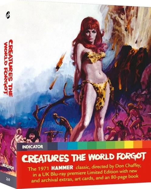 Creatures The World Forgot (1971) Blu-Ray Limited Edition, Cd's en Dvd's, Blu-ray, Zo goed als nieuw, Actie, Boxset, Verzenden