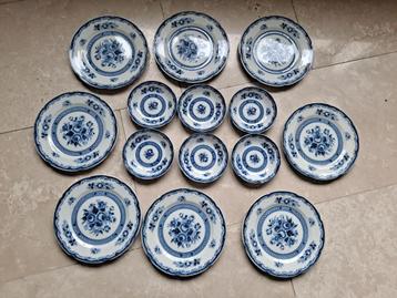 Blue Rose gebakschoteltjes en schaaltjes 8 om 6 stuks beschikbaar voor biedingen