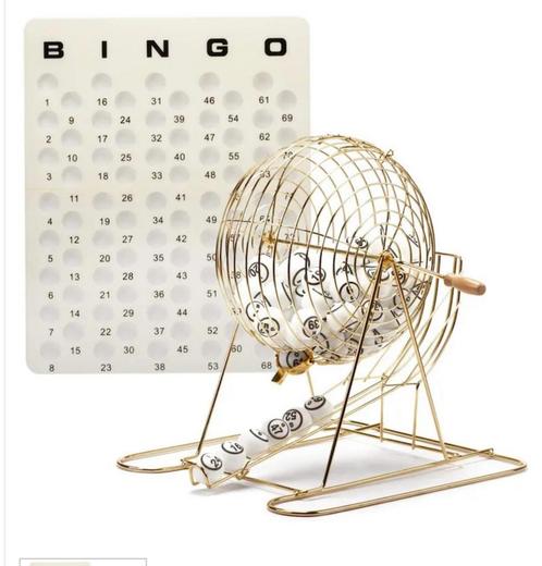 "HUREN" PROFESSIONELE BINGOMOLEN XL | GOLD, Hobby en Vrije tijd, Gezelschapsspellen | Bordspellen, Zo goed als nieuw, Ophalen