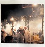 Canvas foto Marrokaanse markt 1.40x1.50, Antiek en Kunst, Ophalen