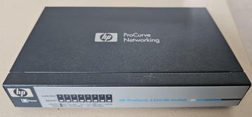 Hp 1 GB-switch unmanaged 8 ports - in metalen behuizing beschikbaar voor biedingen