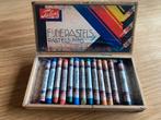 Vintage Talens Fijne Pastels FINS in Houten Doosje, Antiek en Kunst, Ophalen of Verzenden