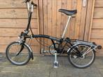 Brompton vouwfiets, 5 versnellingen in zwart, Fietsen en Brommers, Fietsen | Vouwfietsen, Ophalen, Brompton, 16 tot 18 inch, Versnellingen