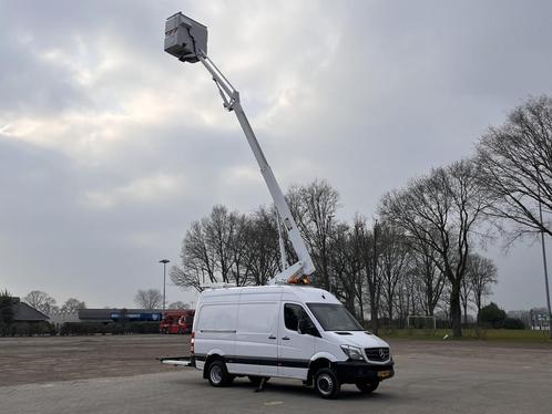 Mercedes-Benz Sprinter 516 160pk Hoogwerker 13 meter Euro 6, Auto's, Bestelauto's, Bedrijf, Te koop, ABS, Airbags, Airconditioning