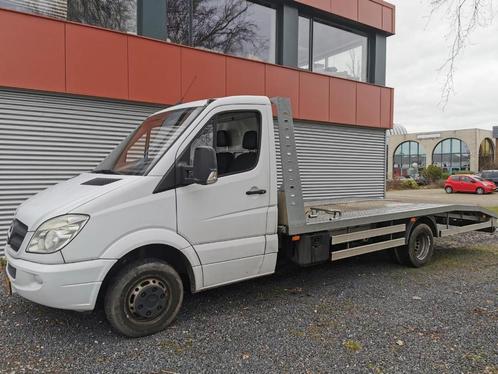Mercedes-Benz Sprinter 515 CDI 2008 Oprijwagen autotransport, Auto's, Bestelauto's, Bedrijf, ABS, Airbags, Airconditioning, Apple Carplay