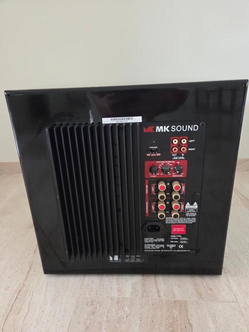 MK SOUND SB-12 Subwoofer, Audio, Tv en Foto, Luidsprekers, Zo goed als nieuw, Subwoofer, 120 watt of meer, Overige merken, Ophalen