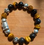 Buddha to Buddha Spirit Bead Mix Sodalite Tigereye Armband, Ophalen of Verzenden, Zo goed als nieuw, Zilver, Zilver