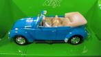 Volkswagen VW Beetle Kever Cabrio 1:24 Welly Nex Pol, Auto, Verzenden, ., Nieuw