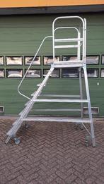 Bordestrap magazijntrap boottrap verrijbaretrap 7 treden, Ophalen, Gebruikt, Trap, Industriepark 2a 9351PA Leek