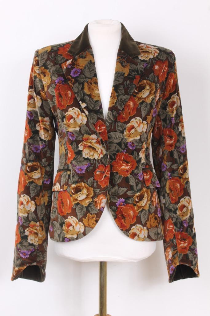 Herfst! Fluwelen jasje van MAGEE maat 42, Kleding | Dames, Jasjes, Kostuums en Pakken, Zo goed als nieuw, Jasje, Maat 42/44 (L)