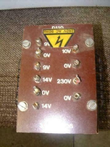 4x zware trafo van 220 V naar 12 V + lager beschikbaar voor biedingen