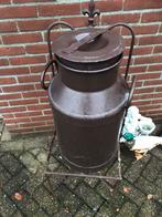 Tekoop ijzer melkbus, Ophalen of Verzenden, Zo goed als nieuw