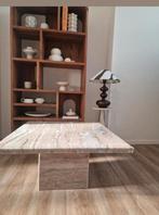 Vintage marmer eettafel, Ophalen, Zo goed als nieuw, 75 m² of meer, Laminaat