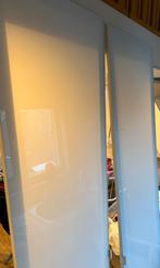 Pax Scharnierdeuren 229x50 Glas melkglas Wit goede staat, Ophalen, 200 cm of meer, 50 tot 100 cm, 25 tot 50 cm