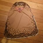 Ridder Cape van Raveleijn uit de Efteling bruin met goud, Kinderen en Baby's, Carnavalskleding en Verkleedspullen, Ophalen of Verzenden