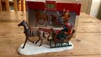 Lemax Kerstfiguurtjes met Paard en Slede, Ophalen of Verzenden, Gebruikt