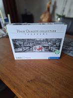 Mooie puzzel Amsterdamse gracht 1000stuks, Ophalen of Verzenden, 500 t/m 1500 stukjes, Zo goed als nieuw, Legpuzzel