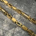 18k gouden ketting massief monte carlo schakel