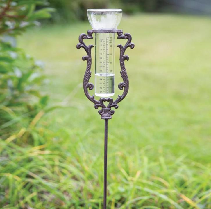 Regenmeter gietijzer klassiek 100cm, Tuin en Terras, Tuinstekers, Nieuw, Ophalen of Verzenden