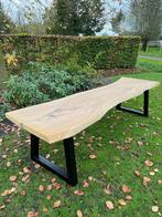 ‼️uitverkoop‼️Eiken boomstamtafel 320cm, Eikenhout, Vijf personen of meer, Rechthoekig, Nieuw