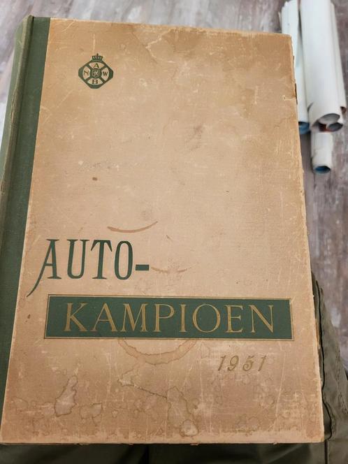 Auto-Kampioen 1951 - ANWB Oldtimer Magazine, Boeken, Auto's | Boeken, Gelezen, Algemeen, Ophalen of Verzenden