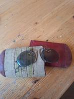 Vintage Knijpbril met Etui, Overige merken, Overige materialen, Gebruikt, Ophalen of Verzenden