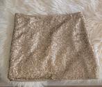 Gouden Pailletten Rokje - Maat 36/38, Kleding | Dames, Overige kleuren, Ophalen of Verzenden, Zo goed als nieuw, Maat 36 (S)