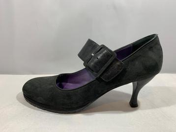 Roberto d'Angelo, maat 41. Zwarte schoenen op elegante hak   beschikbaar voor biedingen