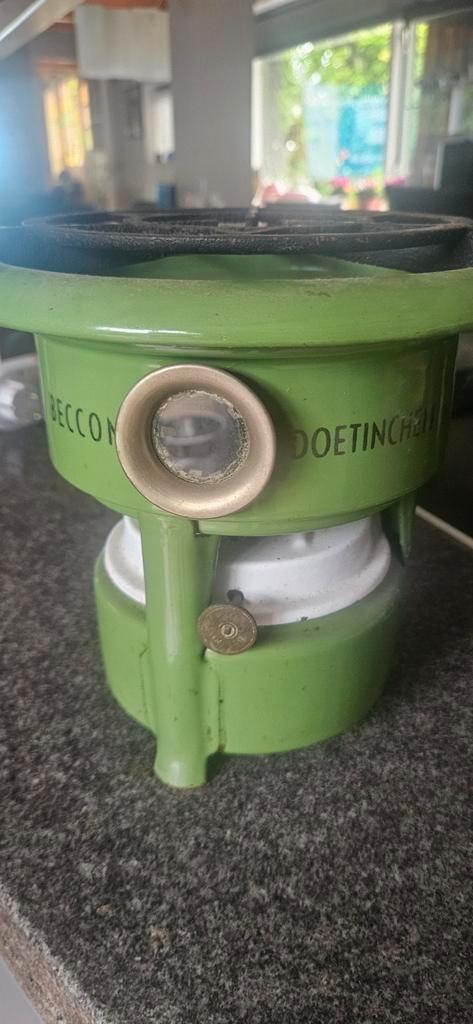 Retro Beccom Petroleumstel - Doetinchem, Antiek en Kunst, Antiek | Keukenbenodigdheden, Ophalen of Verzenden