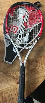 Tennisracket Wilson + tas, Zo goed als nieuw, Wilson, Racket, Ophalen