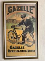 Ouderwetse gazelle reclame, Ophalen of Verzenden, Zo goed als nieuw, Rechthoekig Staand