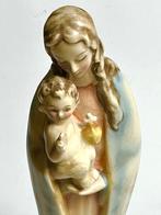 Goebel Madonna beeld met eiken console, Ophalen of Verzenden