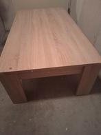 Salontafel eikenkleur, goed staat 120x65x42cm, 100 tot 150 cm, Overige materialen, Zo goed als nieuw, Modern