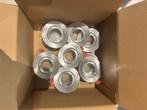 11 Spotjes, Ophalen, Zo goed als nieuw, Metaal of Aluminium, Plafondspot of Wandspot