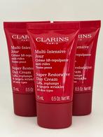 Clarins Super Restorative Day Cream 15 ml, Ophalen of Verzenden, Nieuw, Gehele gezicht, Verzorging