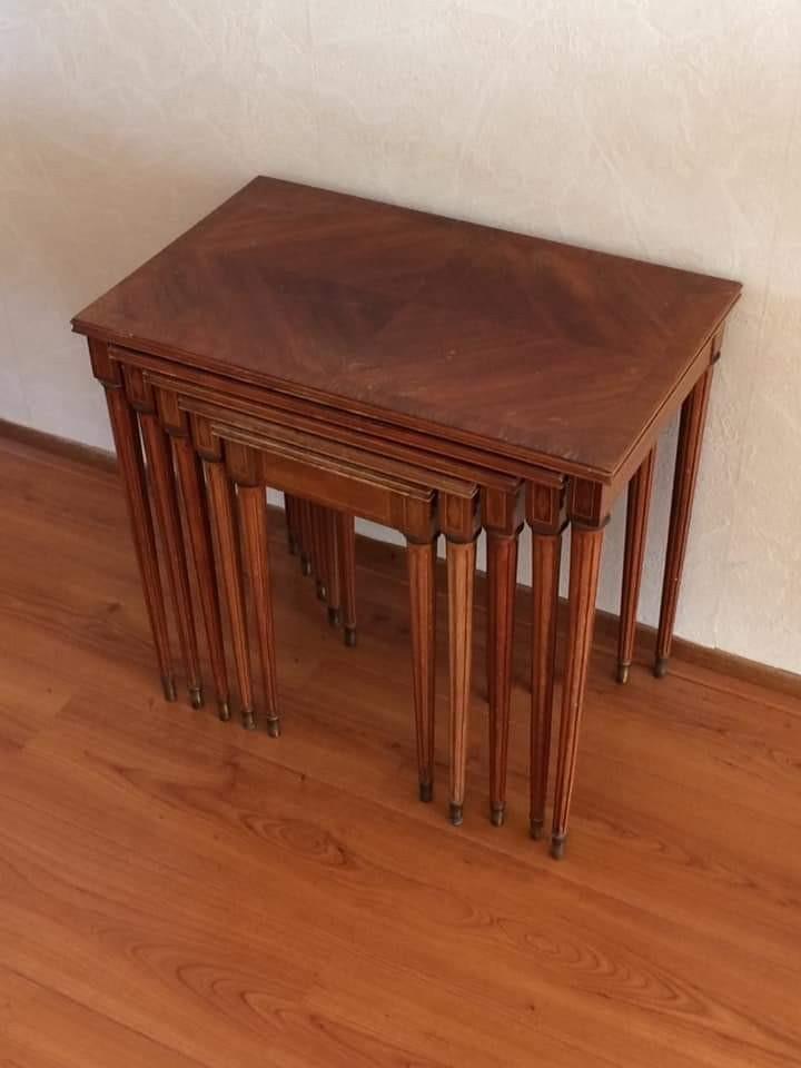 5 antieke bijzettafels van simon loscertales, Antiek en Kunst, Antiek | Meubels | Tafels, Ophalen