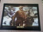 Poster 3d Call Of Duty, Verzamelen, Ophalen, A1 t/m A3, Met lijst, Rechthoekig Staand