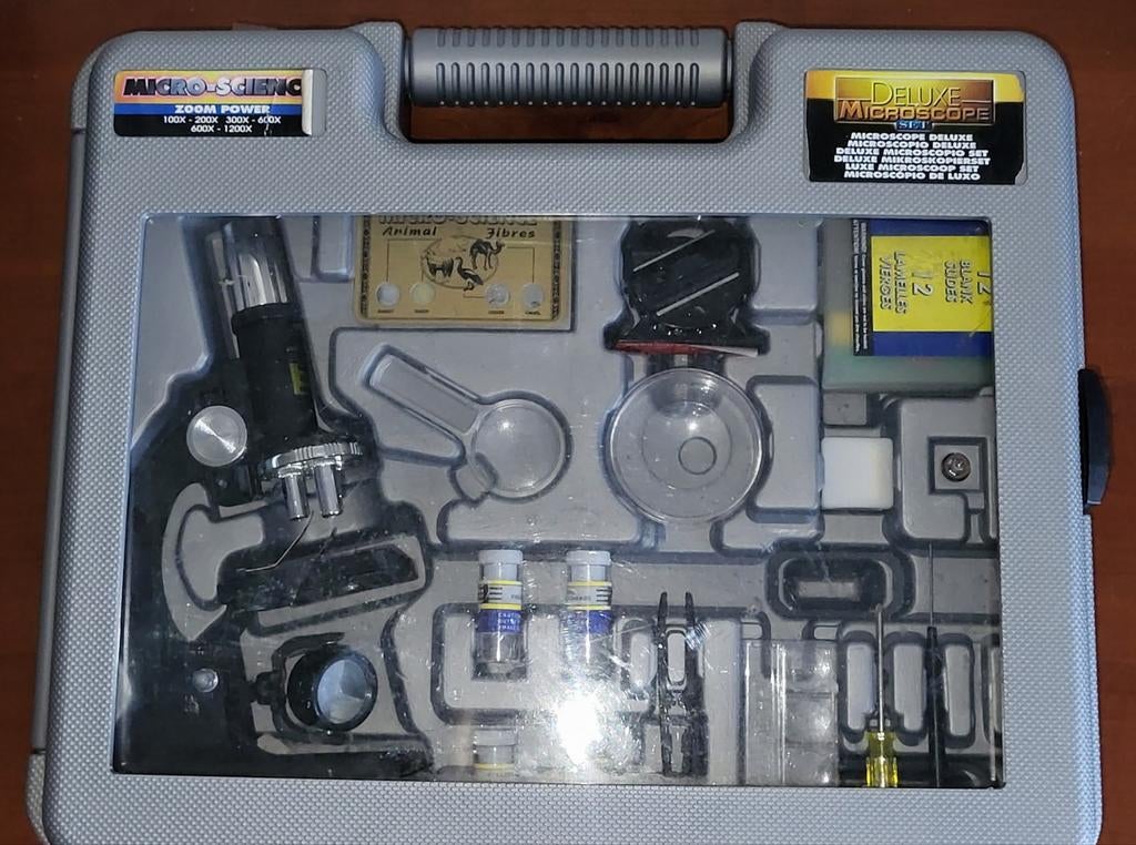Microscoop set, Ophalen of Verzenden, Gebruikt
