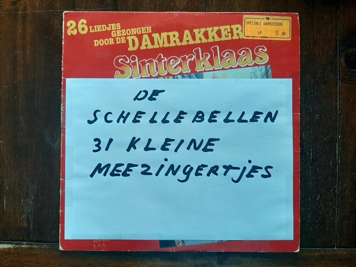 LP Schellebellen / 31 kleine meezingertjes, Cd's en Dvd's, Vinyl | Kinderen en Jeugd, Gebruikt, Muziek, Ophalen of Verzenden