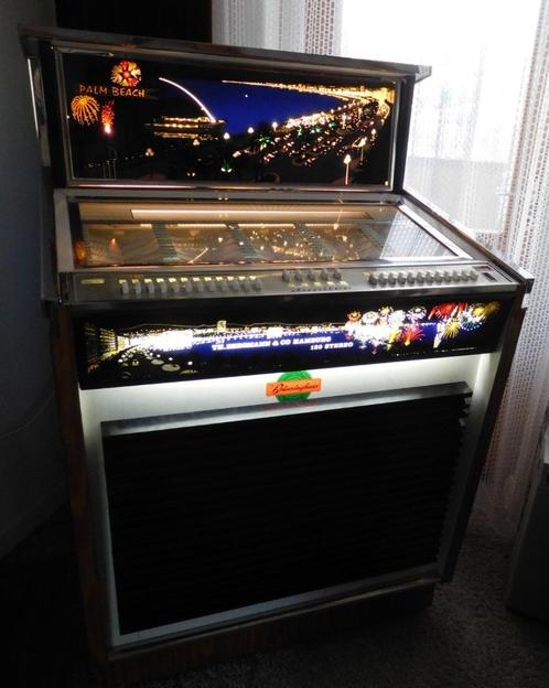 jupiter jukebox stereo 120, Verzamelen, Automaten | Jukeboxen, Gebruikt, Overige merken, 1960 tot 1970, Ophalen