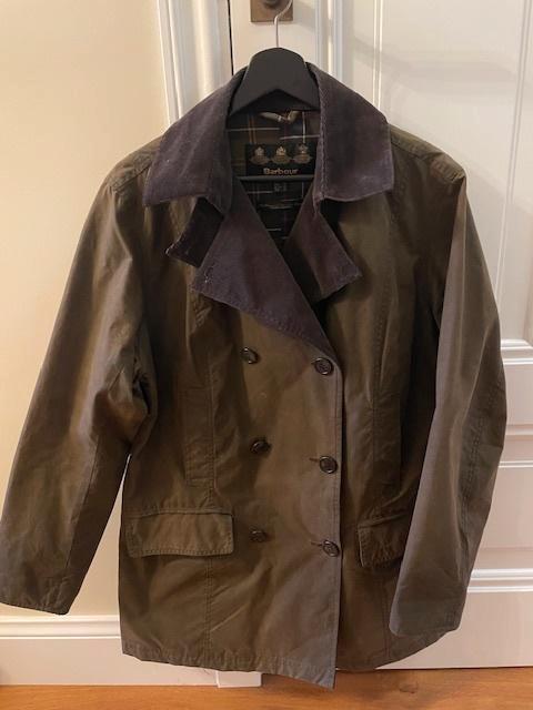 Barbour dames waxjas, Kleding | Dames, Jassen | Winter, Gedragen, Maat 42/44 (L), Bruin, Ophalen of Verzenden