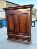 Mooie Houten Kast met Deuren en Lades, Ophalen