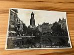 Ansichtkaart Utrecht, oude gracht met domtoren, Verzamelen, Utrecht, Ophalen of Verzenden