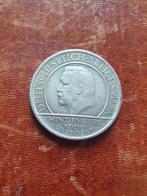 Duitsland 3 zilveren reichsmark 1929 A Hindenburg Weimar, Ophalen of Verzenden, Duitsland