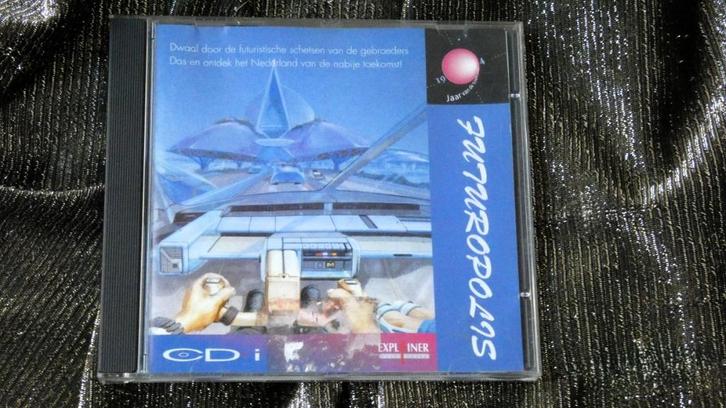 FUTUROPOLIS cdi 1994 Nederlands, Spelcomputers en Games, Games | Overige, Zo goed als nieuw, Overige genres, 1 speler, Vanaf 12 jaar