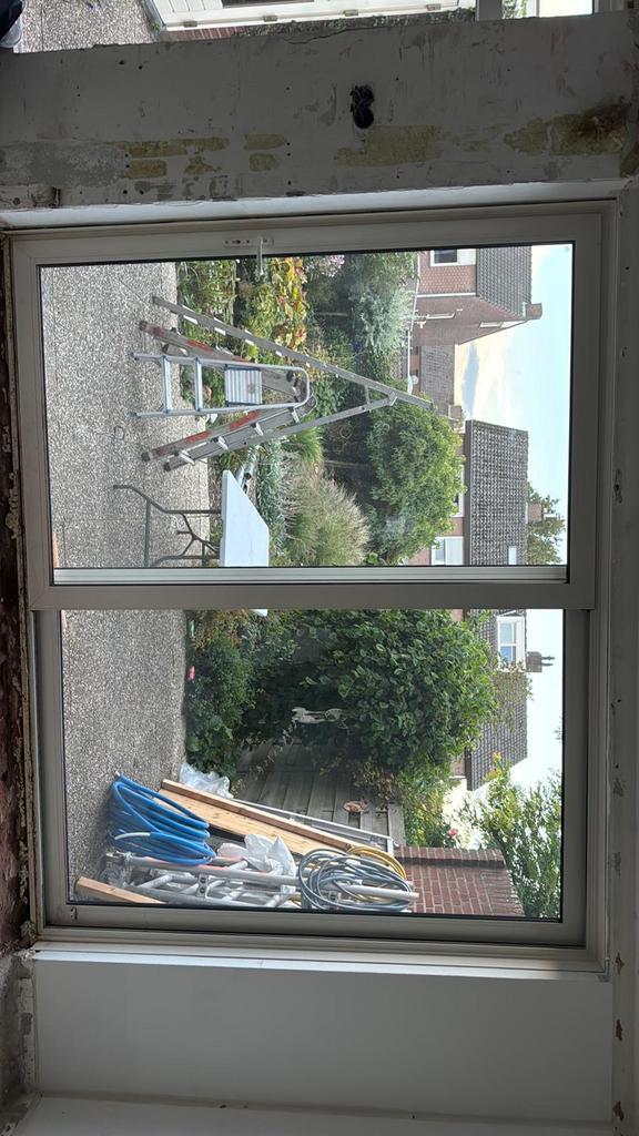 Schuifpui met hor, Doe-het-zelf en Verbouw, Kozijnen en Schuifpuien, Zo goed als nieuw, Schuifpui, Aluminium, 225 cm of meer, Ophalen